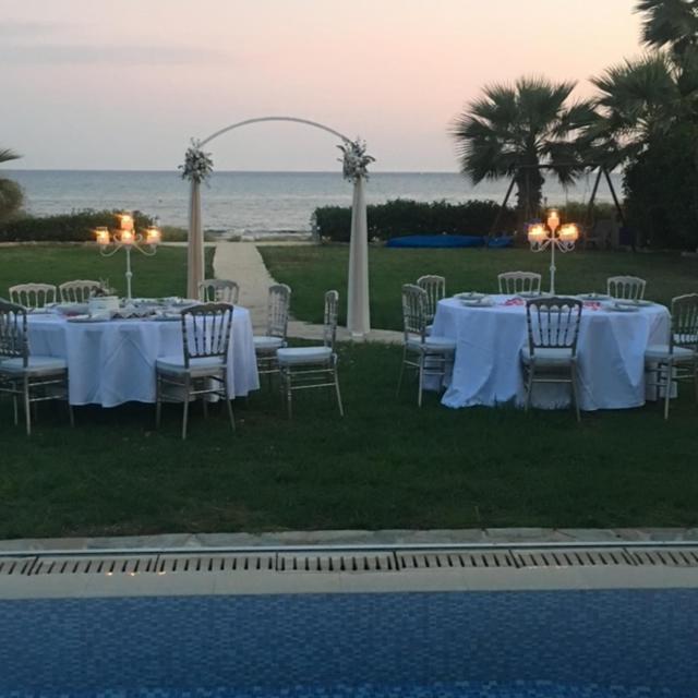 Ionion Beachfront Villa 圣纳帕 外观 照片