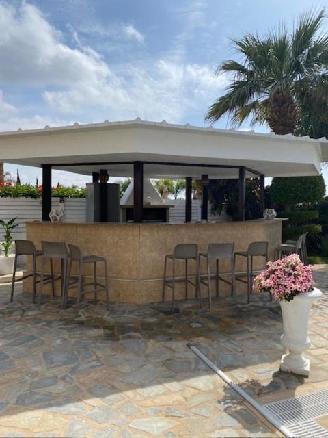 Ionion Beachfront Villa 圣纳帕 外观 照片