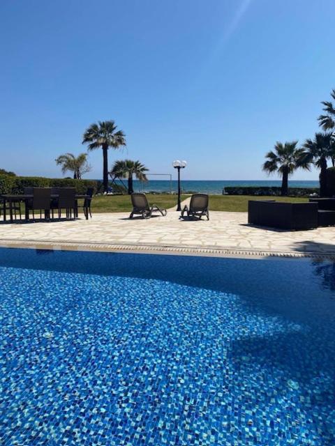 Ionion Beachfront Villa 圣纳帕 外观 照片
